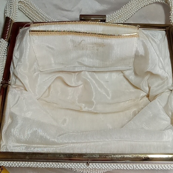 Vintage antique beaded handbag - Picture 7 of 8